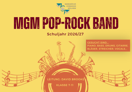 MGM Pop-Rock-Band (A4 (Querformat))-1